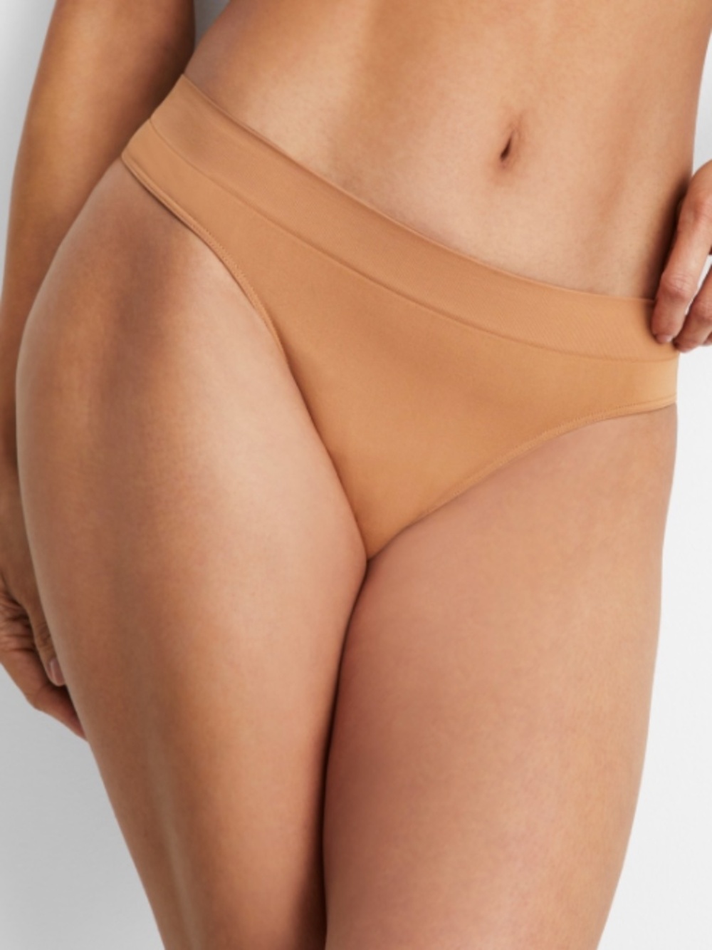 State of Day Women's Seamless Thong Underwear, Foxy Brown